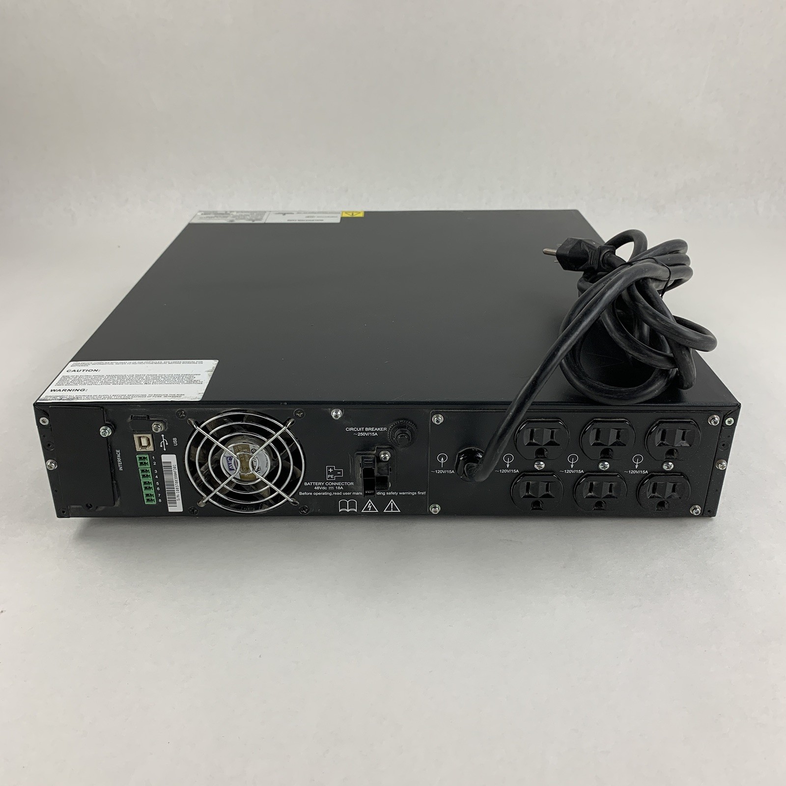 Emerson Liebert GXT3-700RT120 UPS System 700VA 120V No Batteries Tested