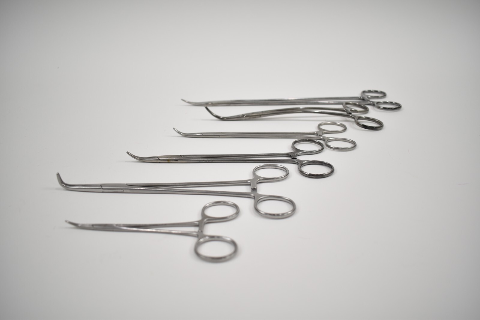 QTY 6: V. Mueller Surgical Medical Instruments Various Sized Forceps As Listed