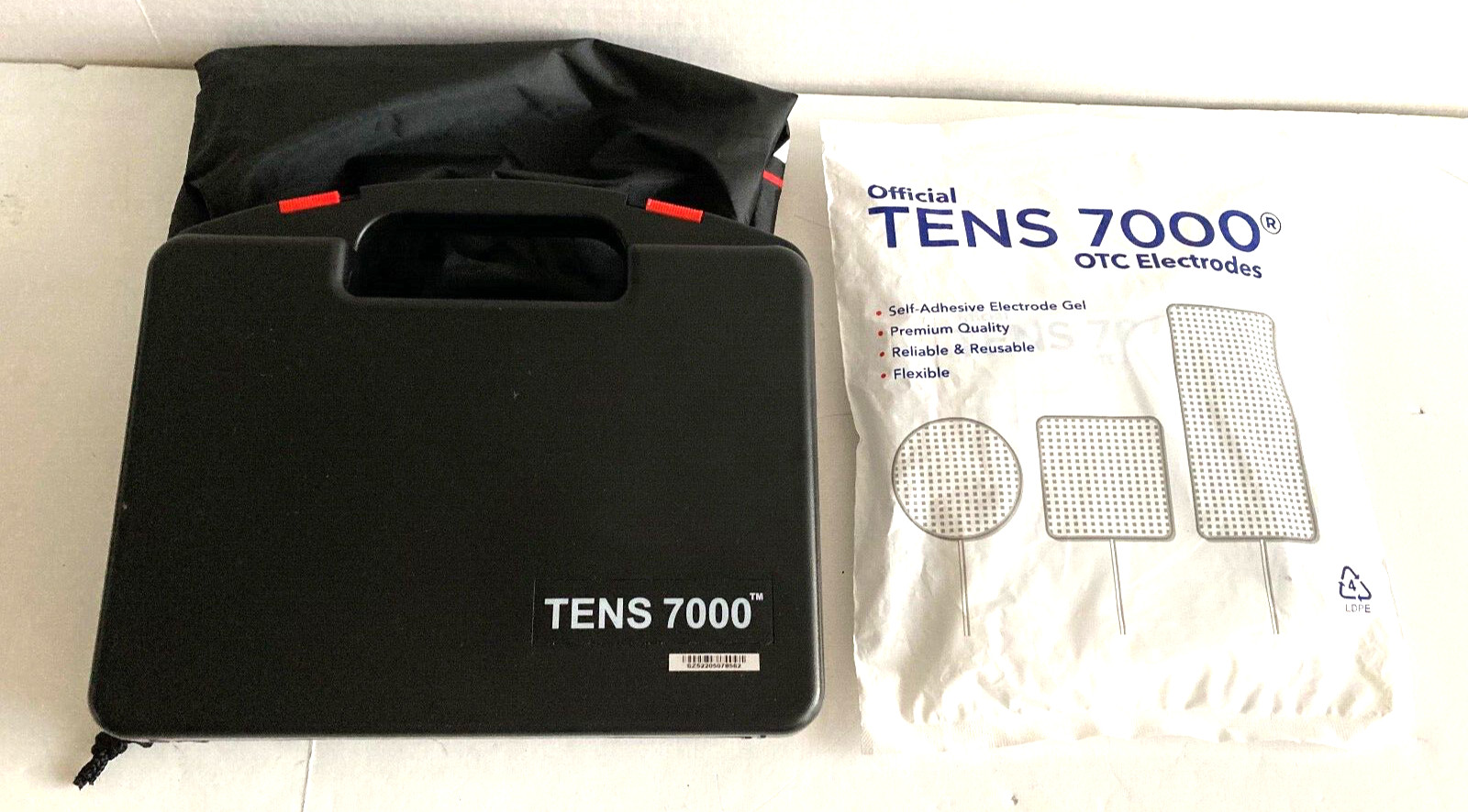 NEW Tens 7000 With Accessories and Official OTC Electrodes