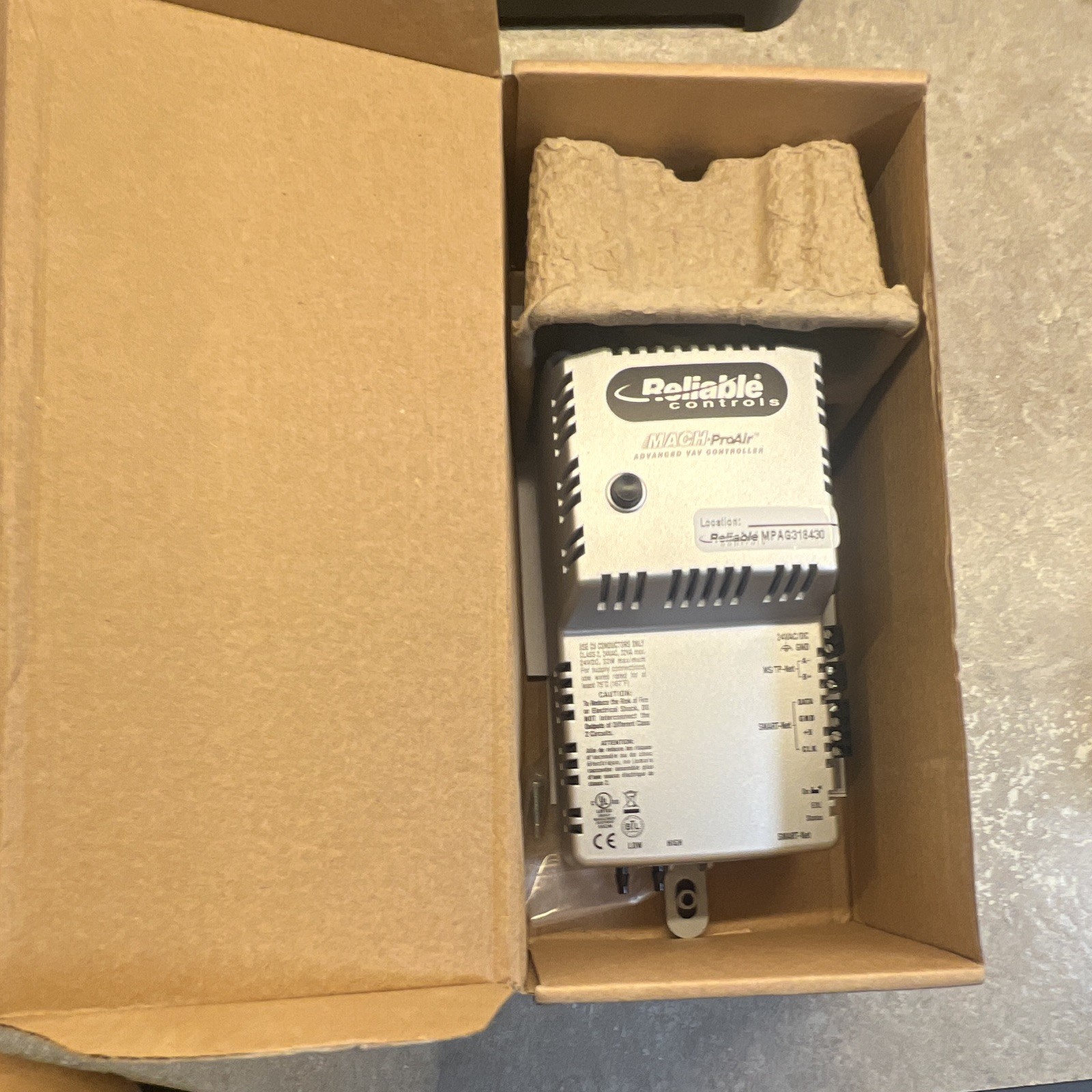 Reliable Controls MACH-ProAir VAV Controller MPAG318430 24 VAC/DC