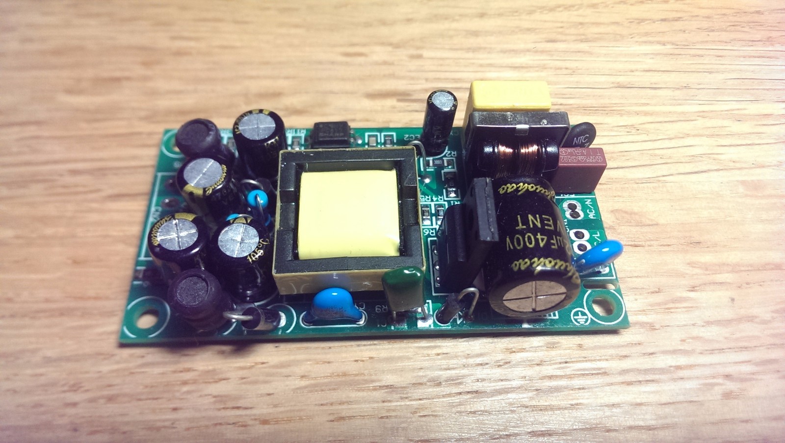 15V DC 500ma Dual Power Supply – Rhodes DIY PCB – ++15 or +-15vdc 10W