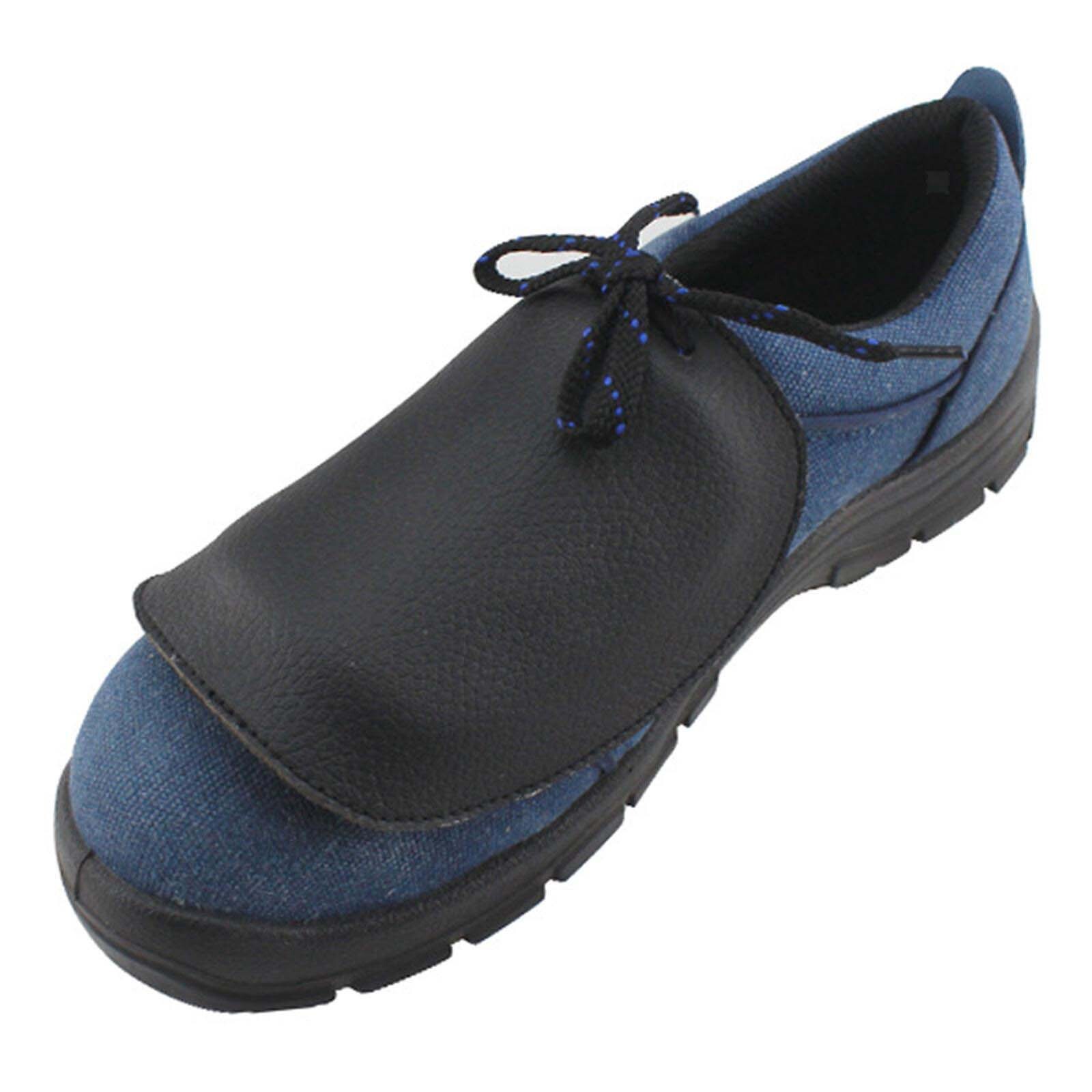 Anti Smash Safety Welder Lace up Shoe Cover Boots Shoes Toe Caps for Steel 1Pair