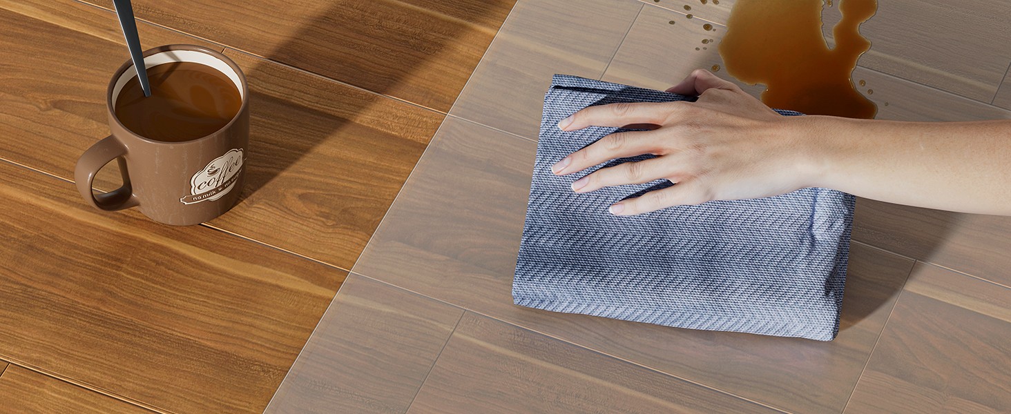 Office Chair Mat for Hard Floor, 36″ Round Transparent Hard Floor Protector