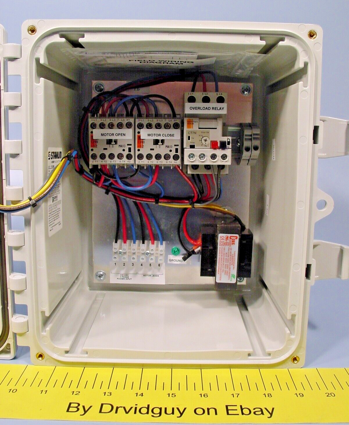 Micro-Grow Greenhouse System Series 200 Master Motor Control Unit 3-Phase 208VAC