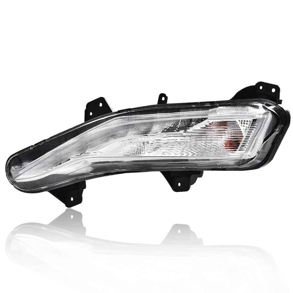 BriSunshine Fog Light w/Bulbs For 2019-2022 Chevy Malibu Bumper