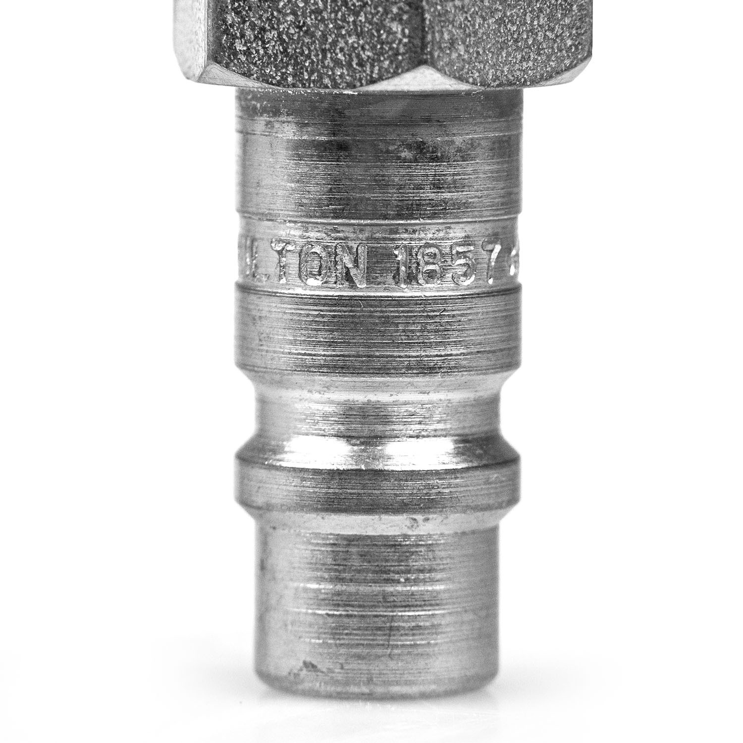 Milton 1857 G Style Plug 1/2″ Male NPT 1/2″ Body Steel Quick Release Plug