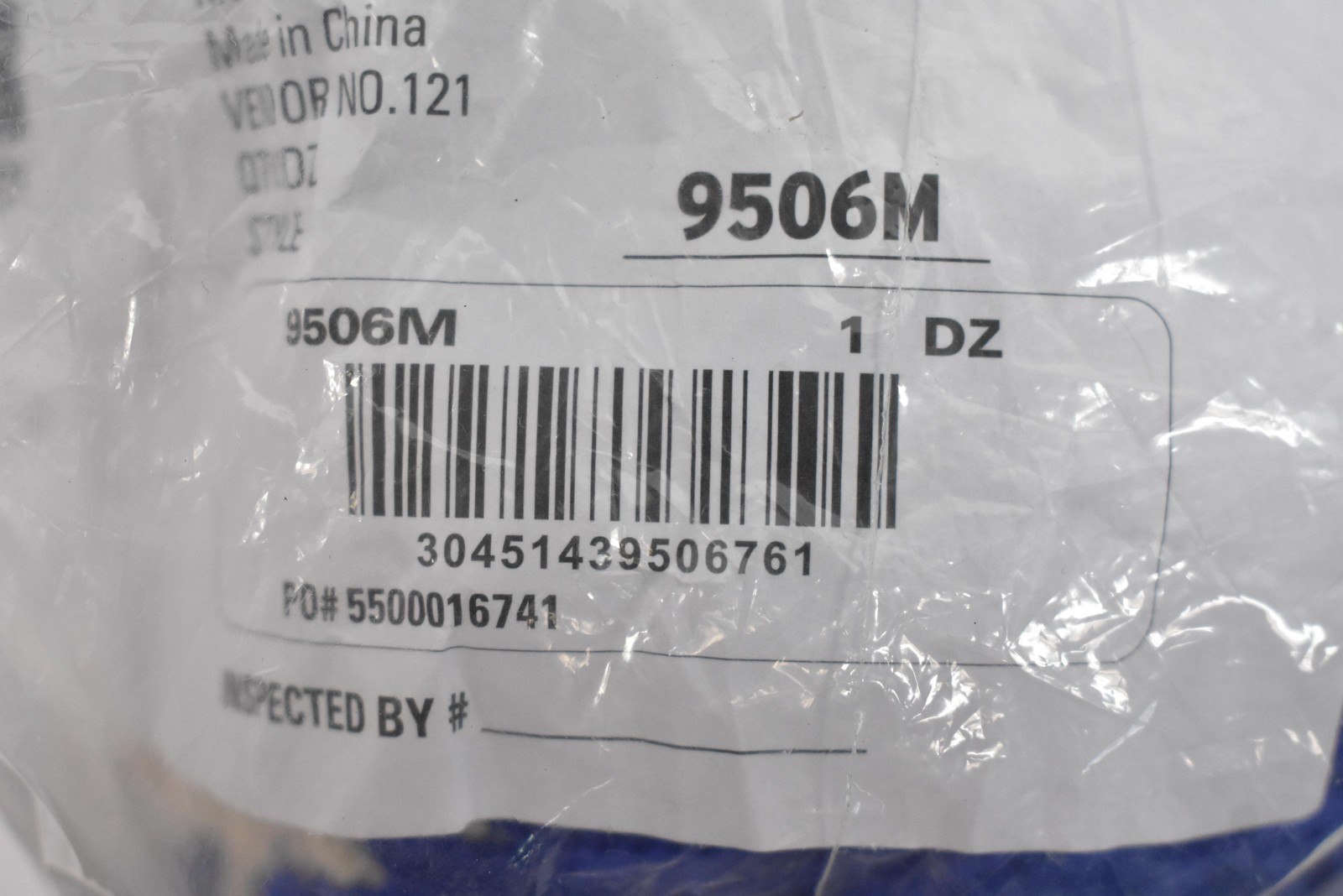 MCR Safety 9506M String Knit PVC Dotted Work Gloves Medium 1 Dozen (12 Pairs)
