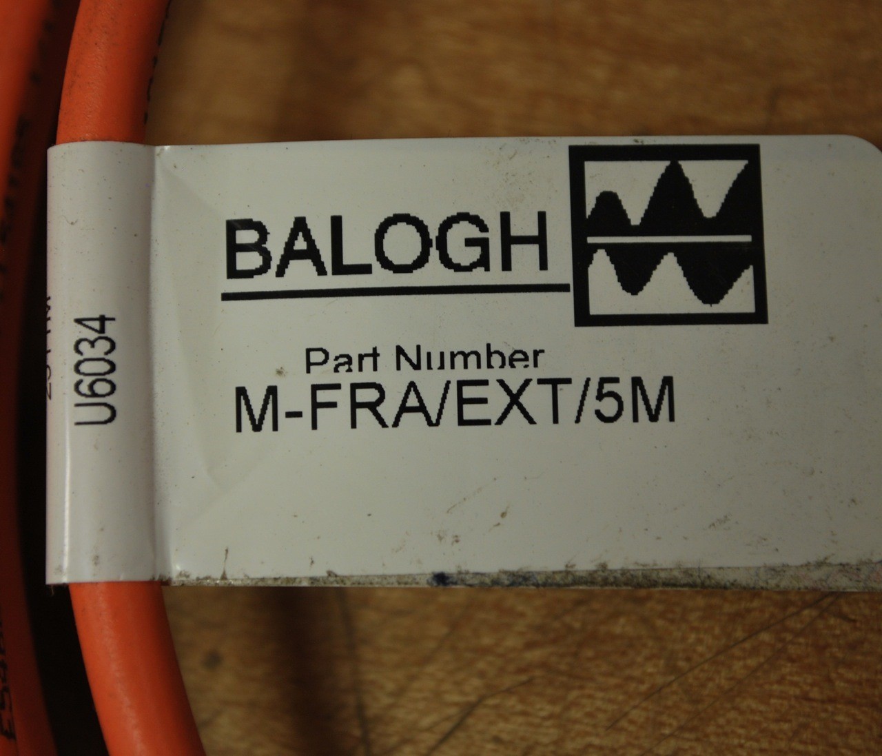 Balogh M-FRA/EXT/5M, 5 Pin Cable – NEW