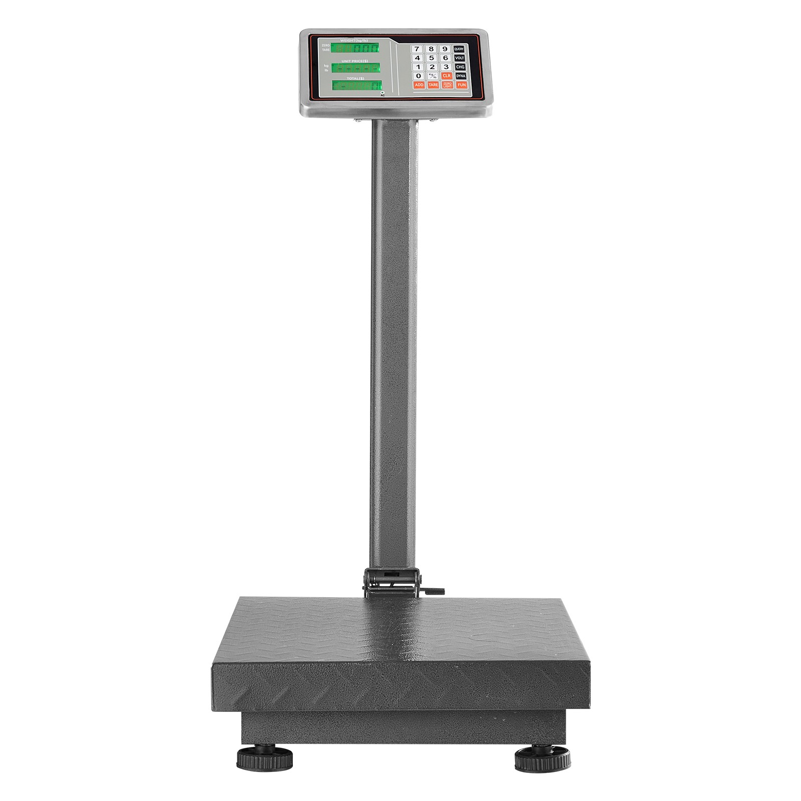 Uimoso 660 lbs / 0.1 Digital Floor Platform Scale for Shipping and Postal Use