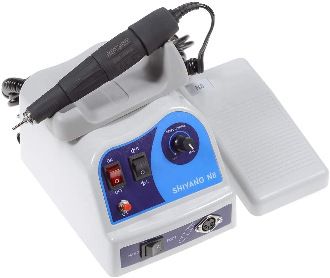 45000rpm Dental Lab Micro Motor Micromotor SHIYANG N8 + Handpiece H37LN US STOCK