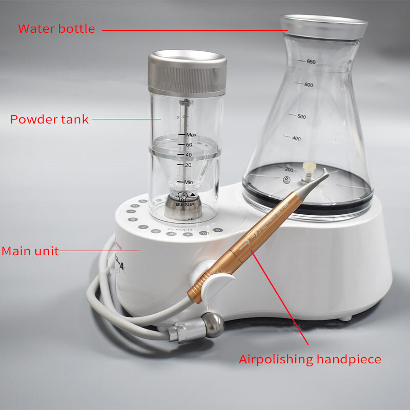 Woodpecker AP-A Air Flow Air Polisher Supragingival Dental Subgingival AP-1 & 2