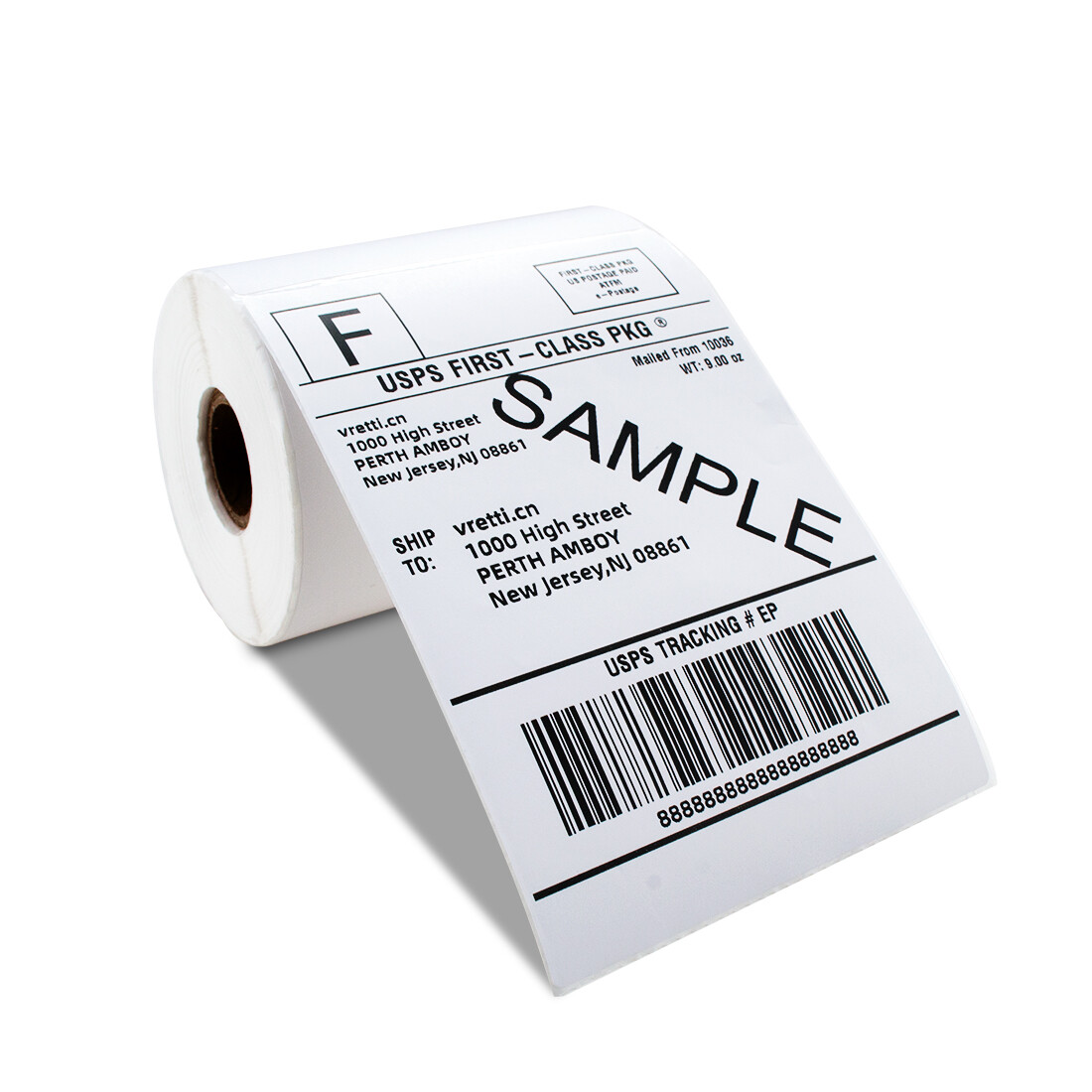500 4″ x 6″ Direct Thermal Shipping Labels Zebra 2844 Eltron ZP450