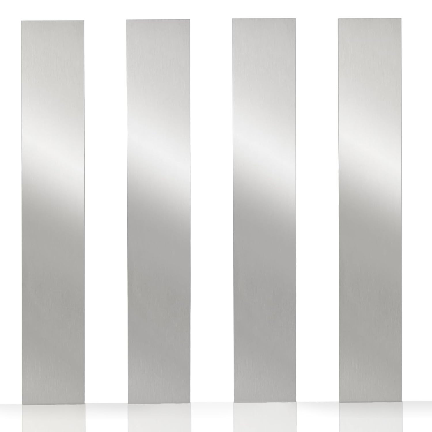 4 Pcs Pure Nickel Strip Nickel Anode Plating Kit Anode Sheet for Electroplating