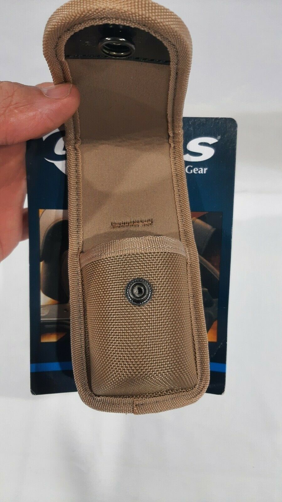 Galls Molded Nylon MK-III Mace Holder Case DESERT TAN COLOR