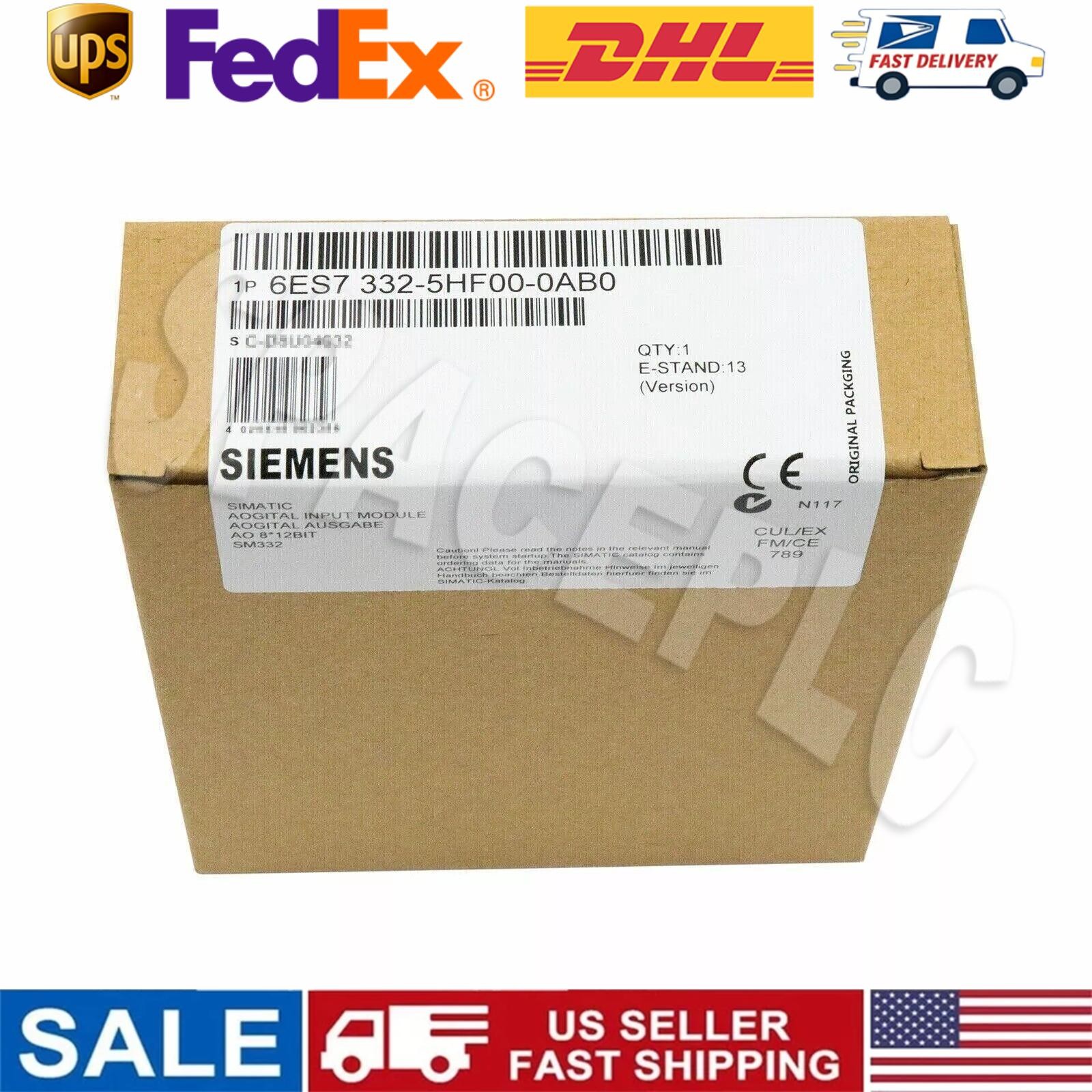 New Siemens 6ES7332-5HF00-0AB0 6ES7 332-5HF00-0AB0 1 Year Warranty Fast Shipping