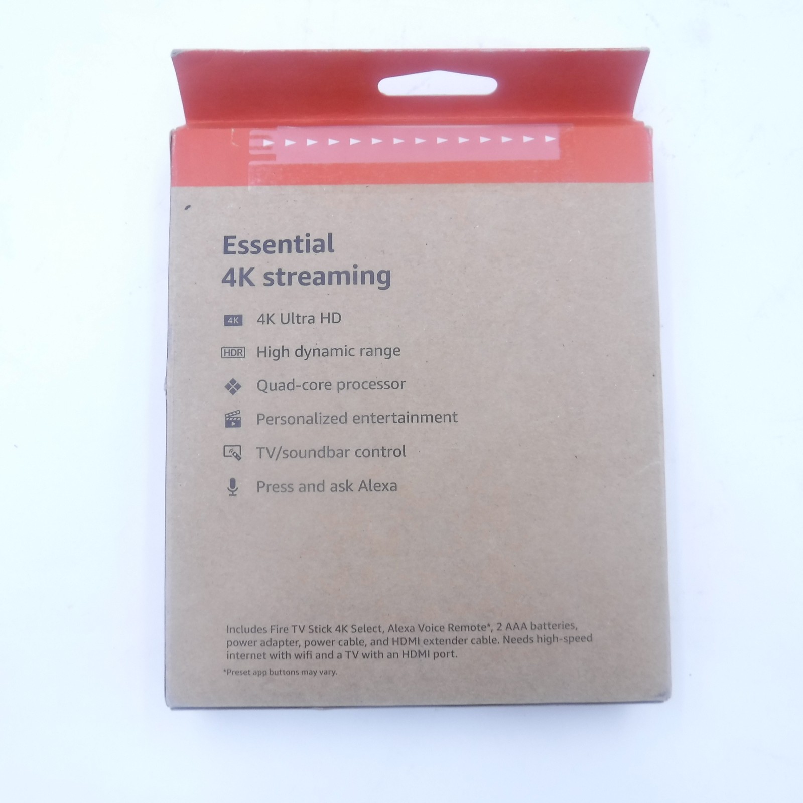 Amazon Fire TV Stick 4K Select 8GB Wi-Fi 5 Streaming Device NEW SEALED
