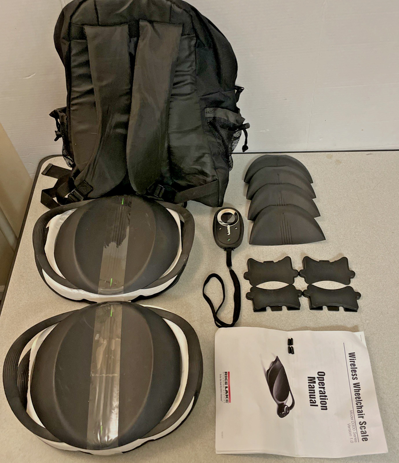 Rice Lake D300 Portable Wireless Wheelchair Scale 800 lbs – Mint