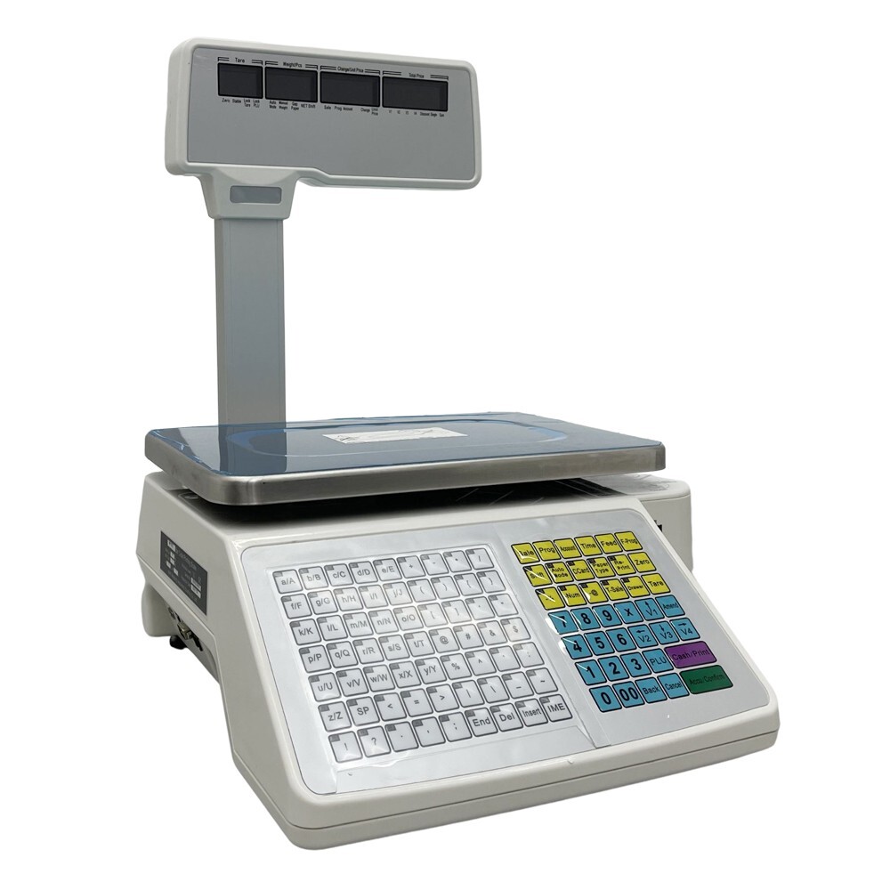 Four Screen Weigh Digital Price Computing Scale with Thermal Printer 30KG/ 66lbs