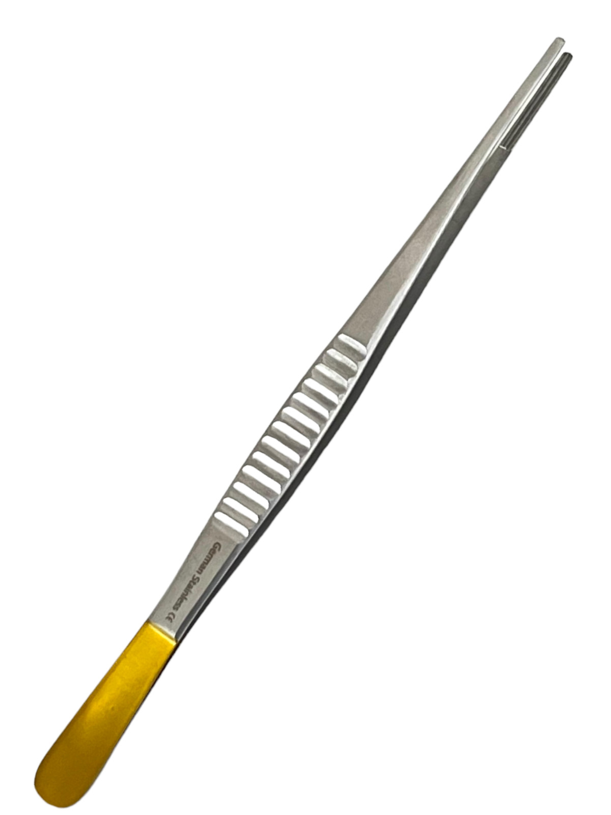 NEW GERMAN PACIVATED 1 DEBAKEY ARTERY ATRAUMATIC TISSUE FORCEPS GOLD HANDLE 6″