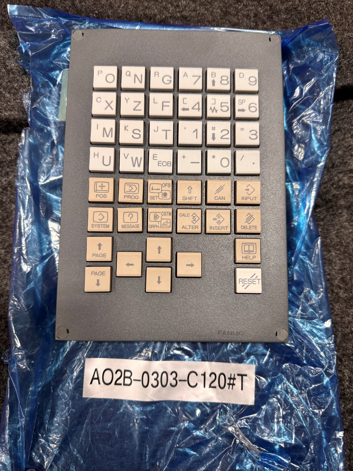 BRAND NEW, Fanuc MDI Unit, A02B-0303-C120#T
