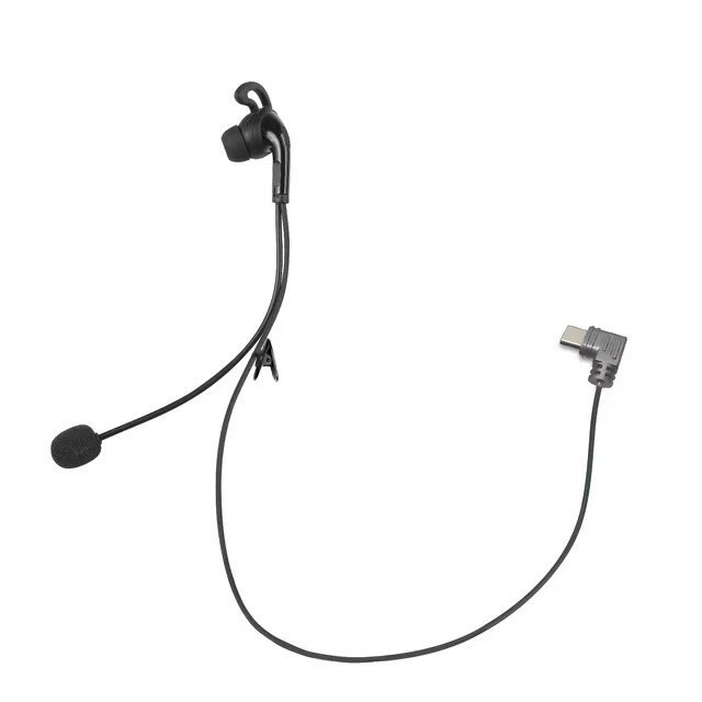 Type-C In-Ear Earpiece Fit for EJEAS V4Plus V4C V6 V6PRO V6C Intercom *cm