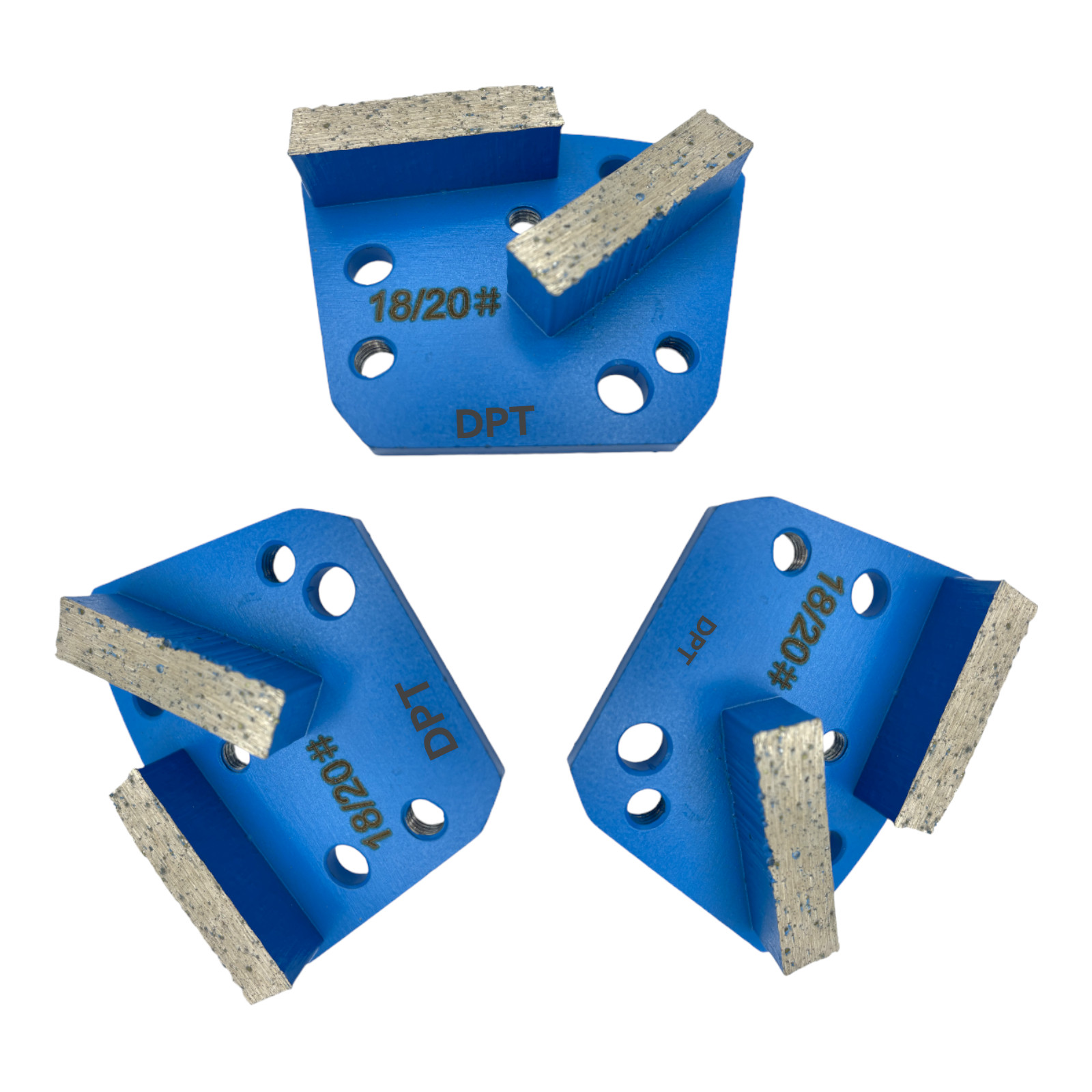 6PK Bolt on Diamond Grinding Discs for Concrete Floor Grinder Machine Hard Bond