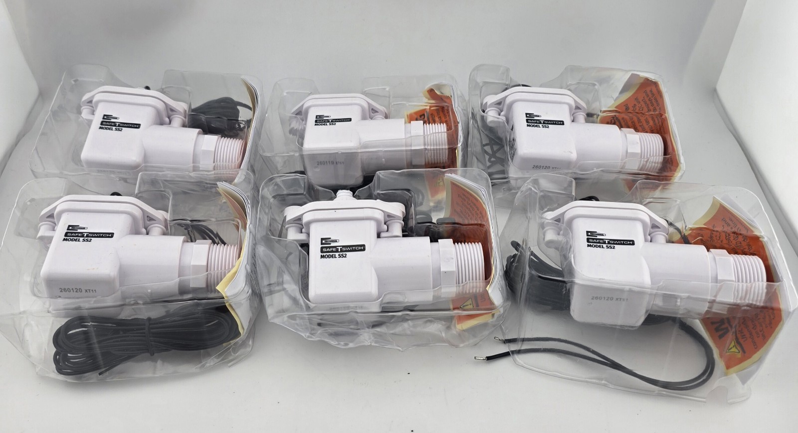 Lot Of 6 SAFE-T-SWITCH SS2 #97087 Condensate Overflow shut-off