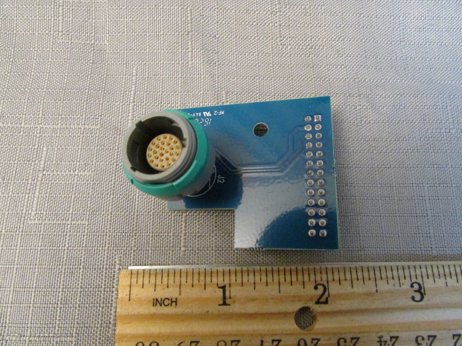 26-Pin Female LEMO Connector to 2X13 0.10 Pin Male Connector Adapter PCB New