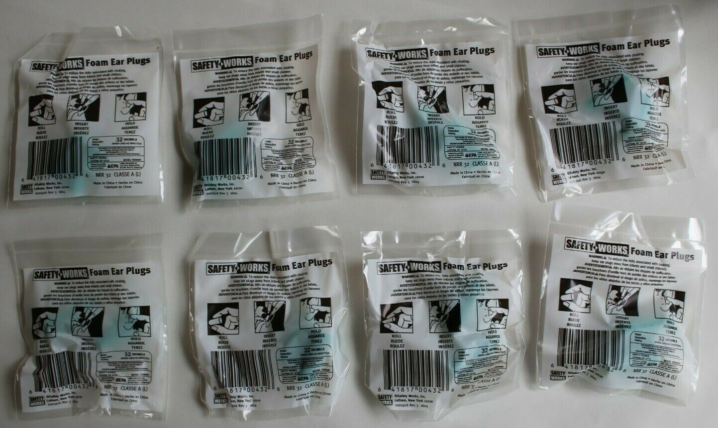 HEARING PROTECTION FOAM EAR PLUGS CICADA MOWER LOUD MUSIC TRIMMERS SIRENS BANGS
