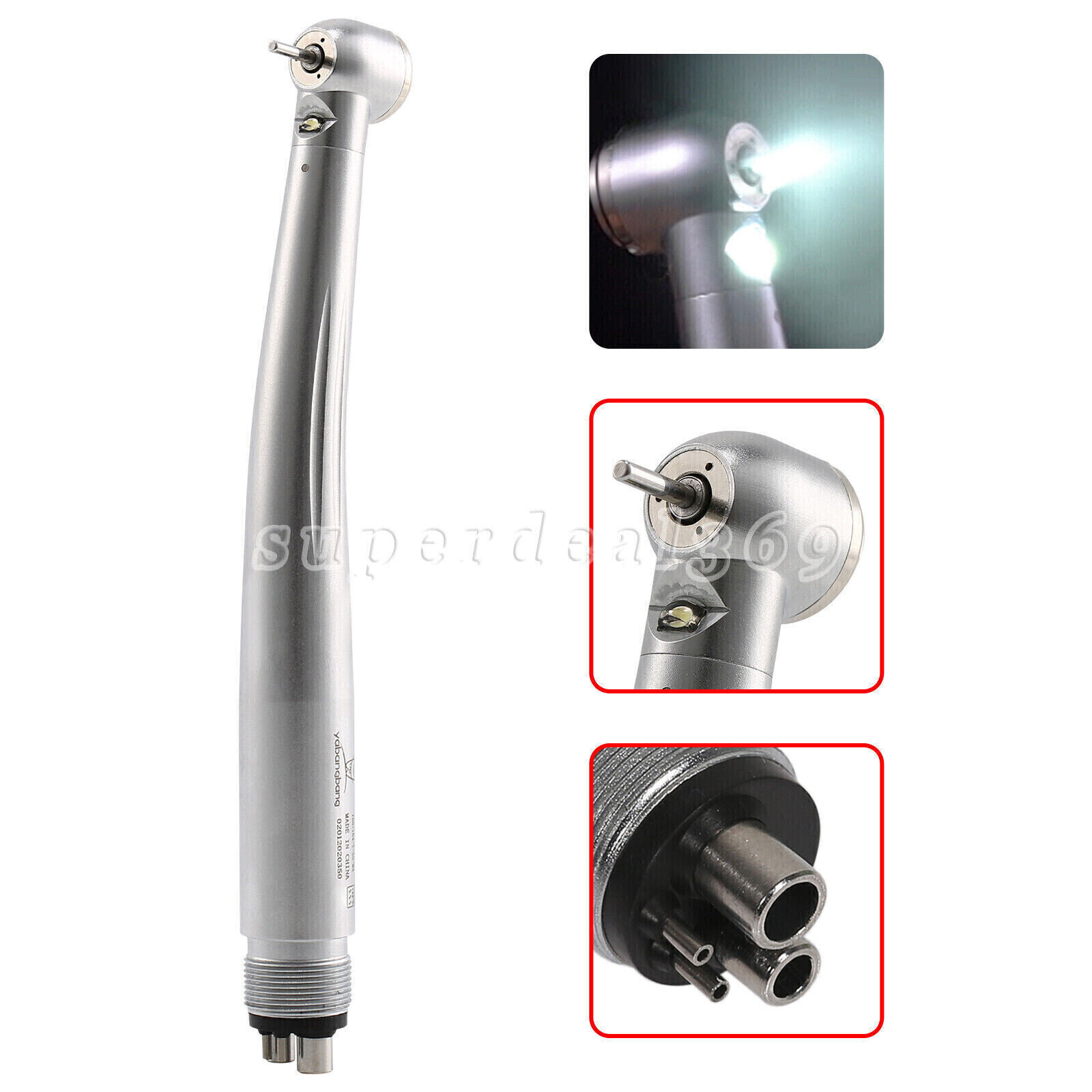 USA Dental High Speed LED /No-LED Turbine Handpiece 2HOLE /4HOLE fit NSK/KaV OR