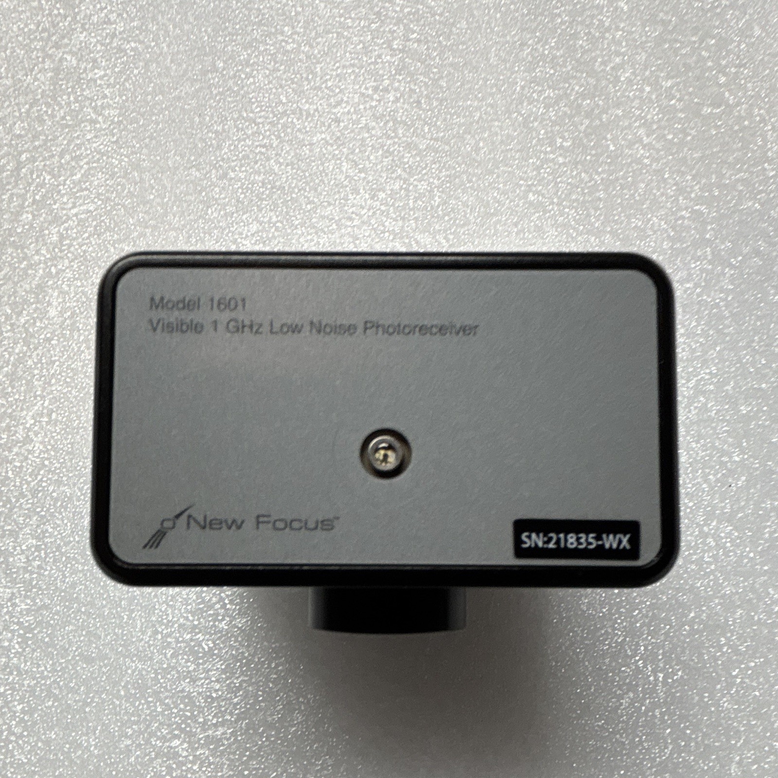 New Focus 1601 Visible 1 GHz Low Noise Photoreceiver Model 1601