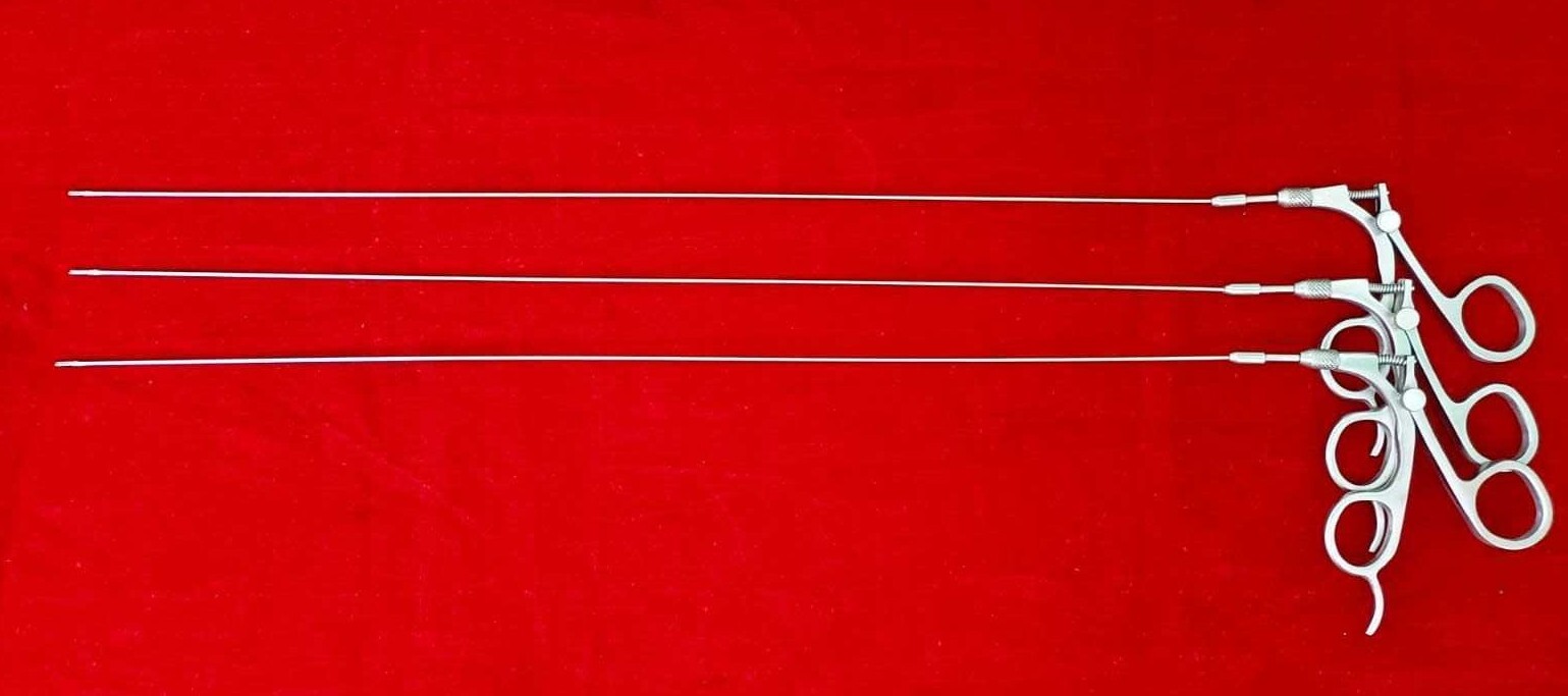 Hysteroscopy Semi Rigid Grasper 5fr 40cm SS Reusable Surgical Instruments – 3pc