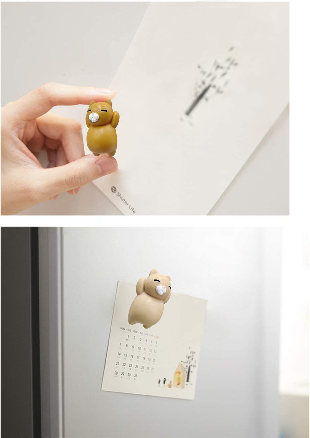 Fun Cat Refrigerator Magnets for Whiteboard, Office, Photos, Notes, Decorative F
