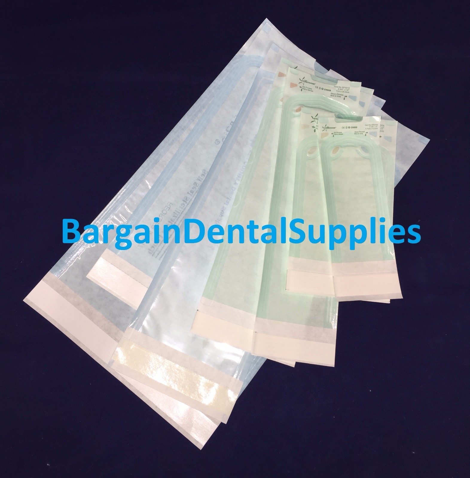 6400 Pcs Self-Sealing Sterilization Pouch QUATRO indicators 3.5″x 6.5″
