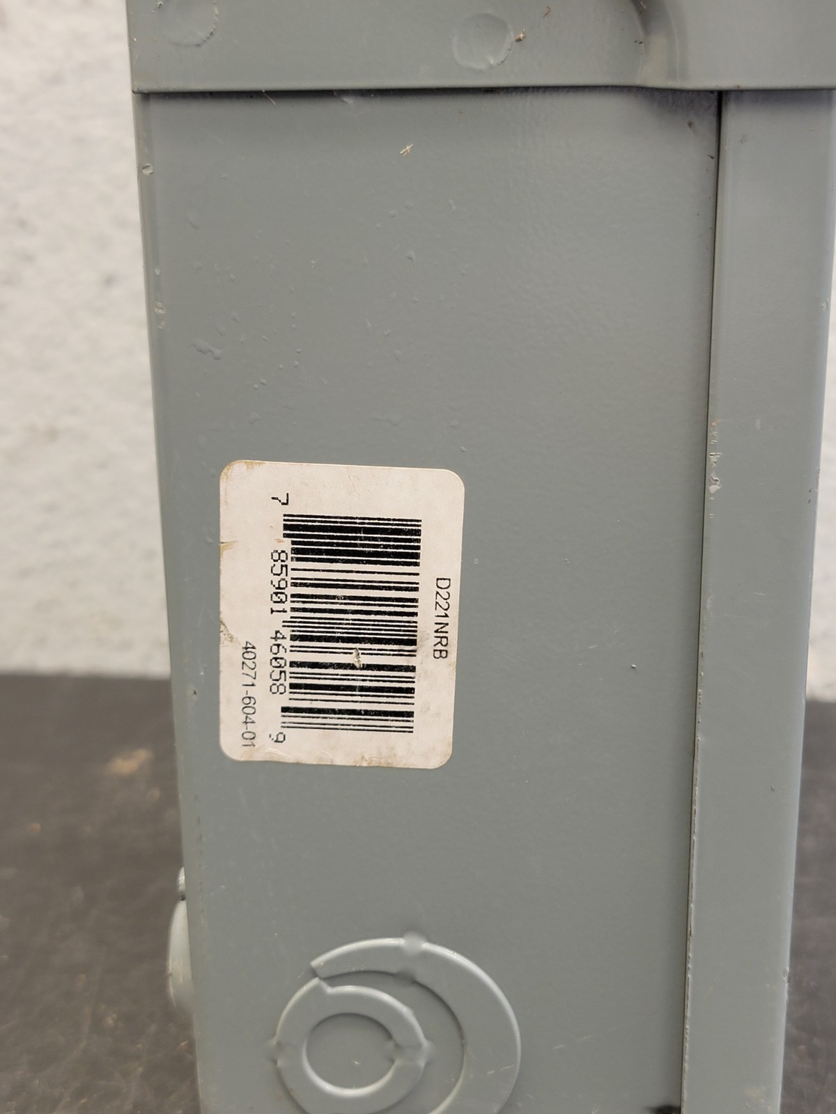 Square D D221NRB General Duty Safety Switch Series E3, 30A, 240VAC