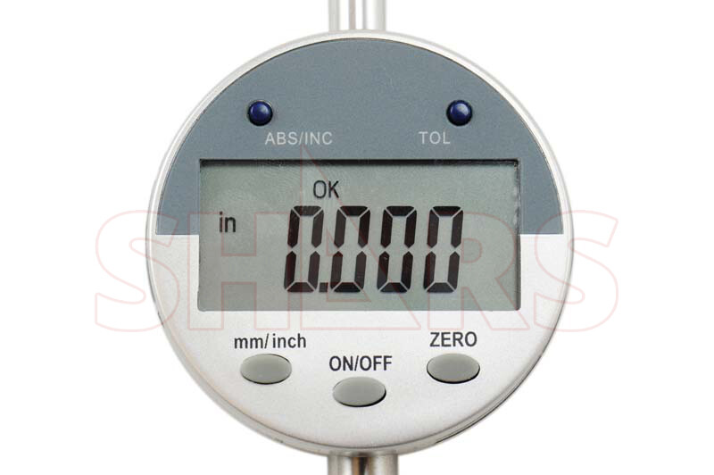SHARS 0.5″x.0005″ /.01mm Digital Electronic Indicator Absolute Gage Gauge New P]