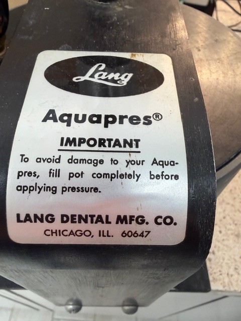 Lang dental Aquapres #4906
