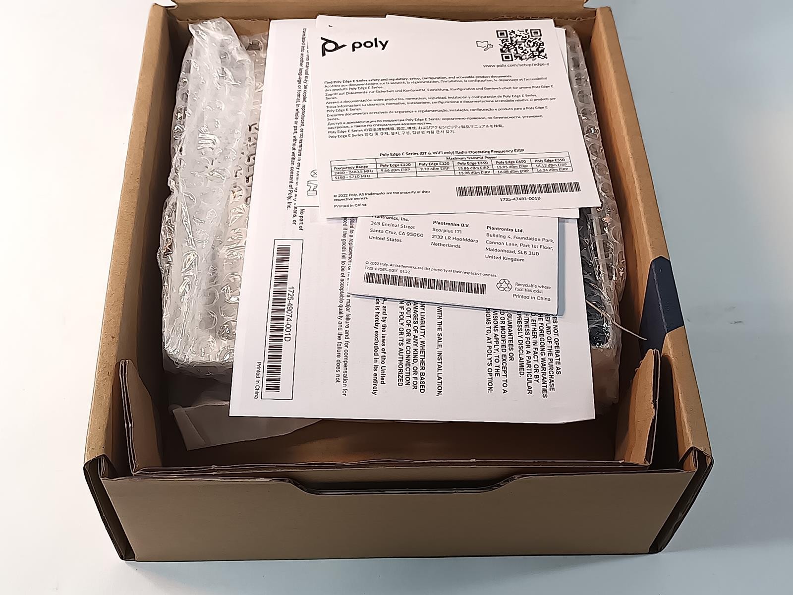 POLY EDGE E220 – SOLD AS SHOWN