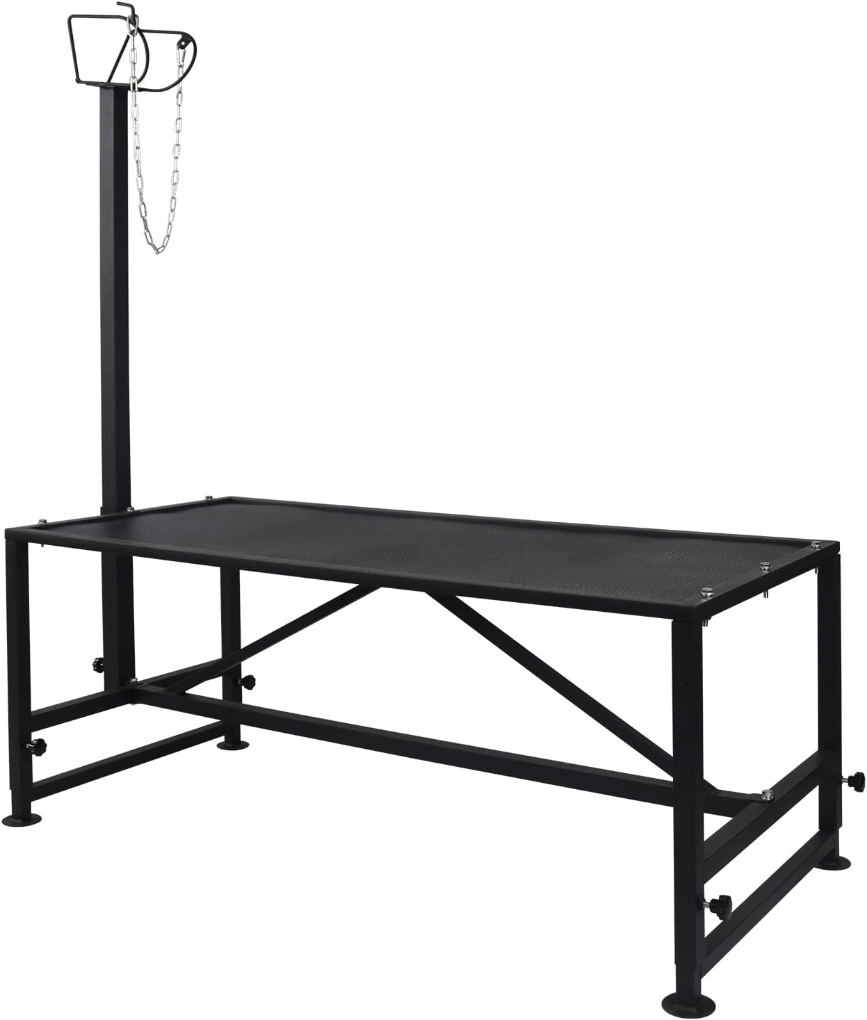Goat Milking Stand 600Lbs Goat Stand Sheep Stand for Trimming Metal Livestock St