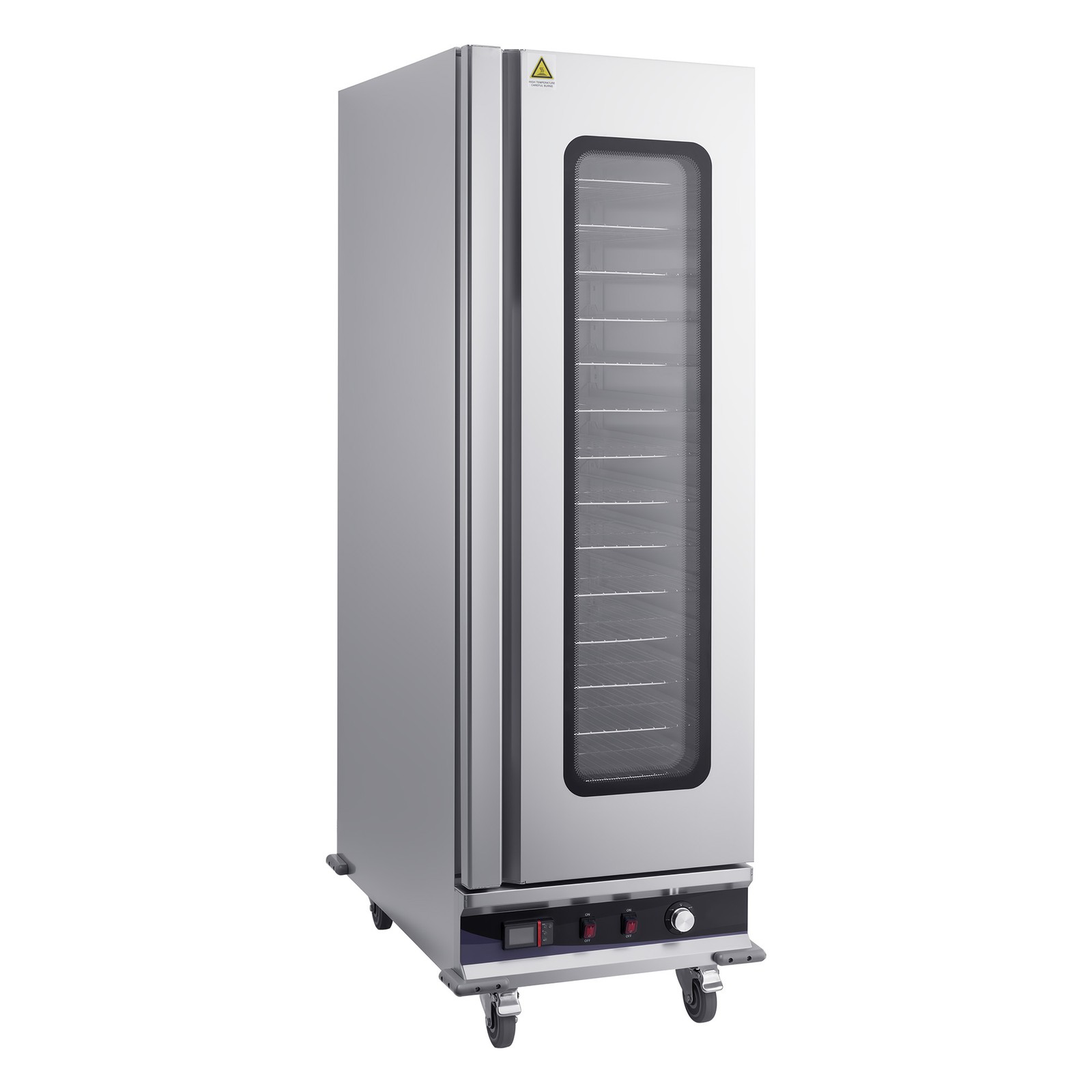 Uimoso Electric Food Warming Cabinet with 16 Tiers and Glass Door