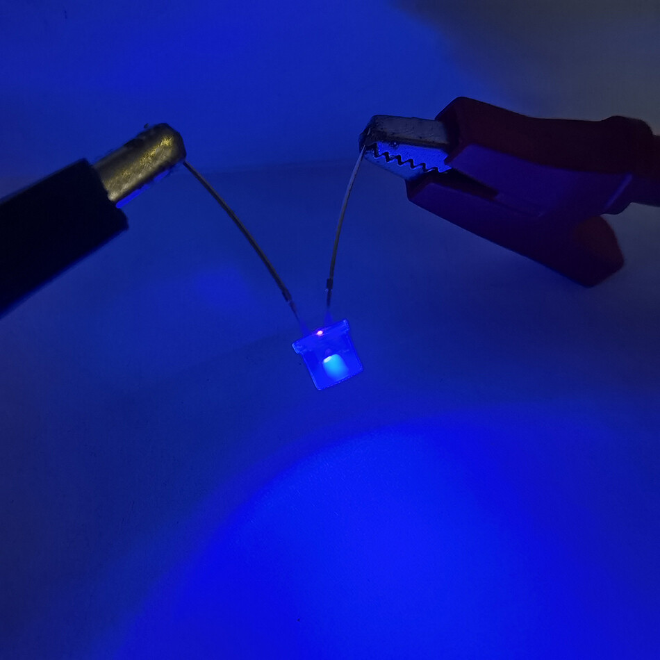 3mm 5mm Flat Top LED light-emitting diode UV Purple 395nm DIY Light Bulb