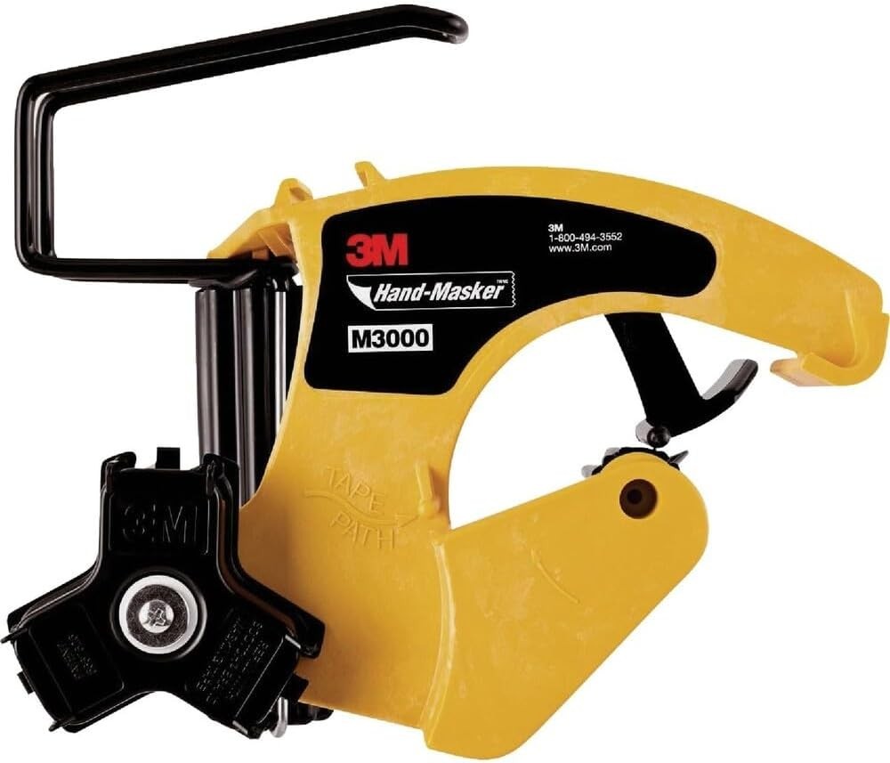 3M Hand Masker M3000 Tape Dispenser, Film & Tape, Applies Painter’s Tape to Mask