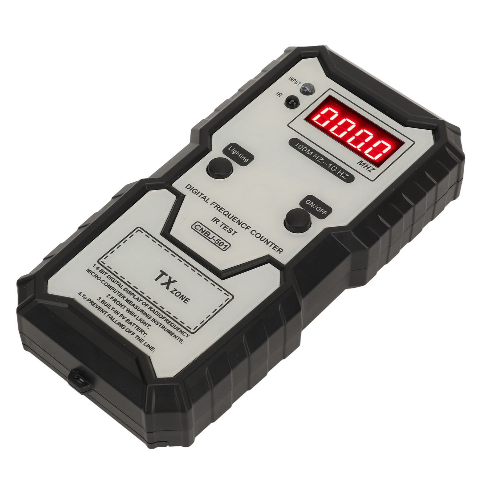 Wireless Remote Frequency Tester IR Signal Checker with LED Light for Auto Keys