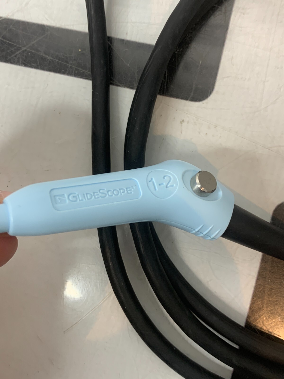 Verathon GlideScope 0570-0338 Monitor Video Laryngoscope 0570-0306 1-2 Baton Cam