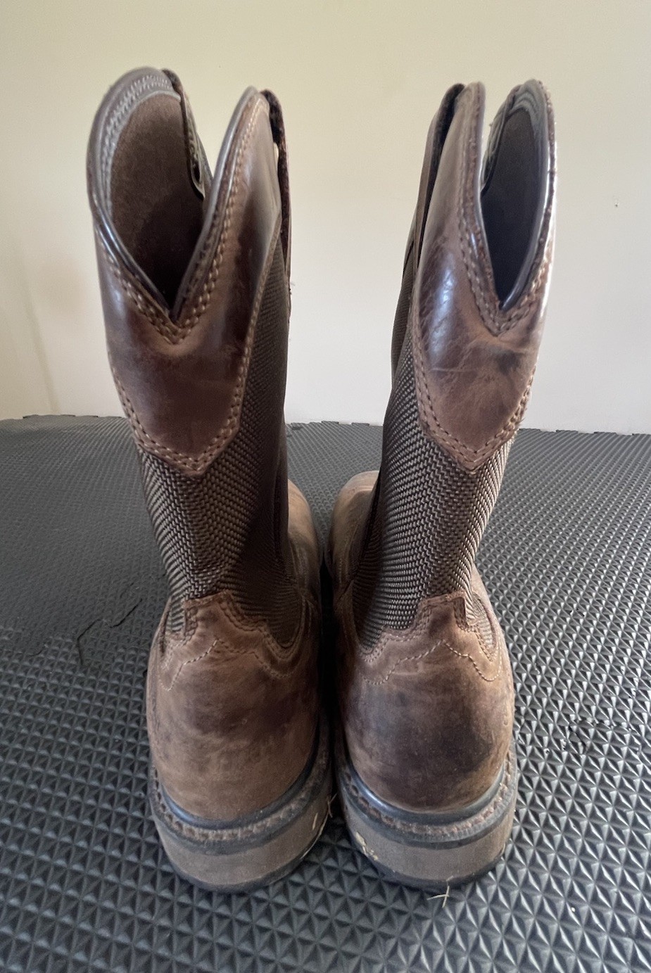 Ariat Work Men’s Western Boot Steel Work Boot, Round Toe, Sz 12EE, Brown