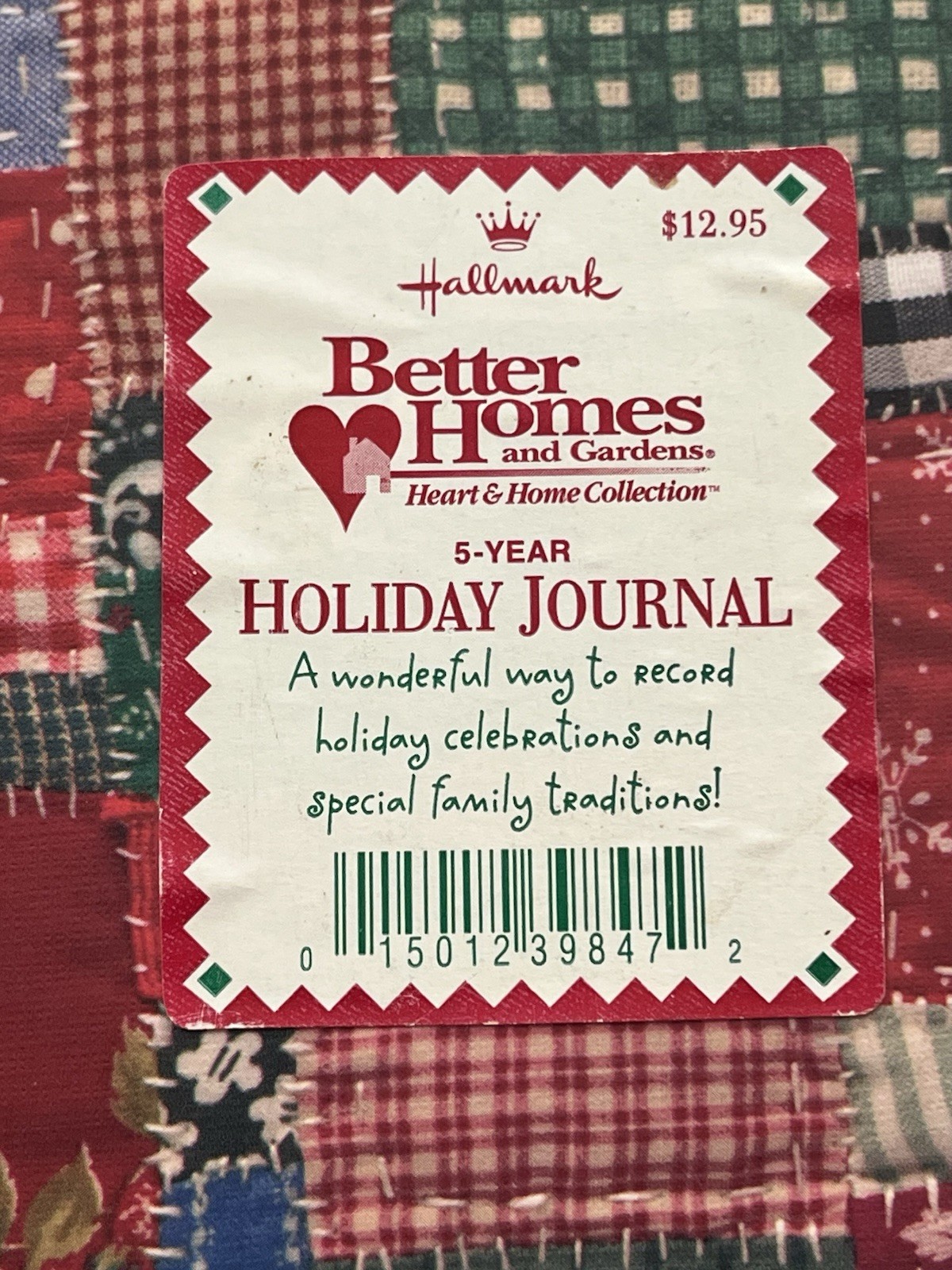 Hallmark Better Homes and Garden Christmas Keepsake Our Holiday Memories 5 Years