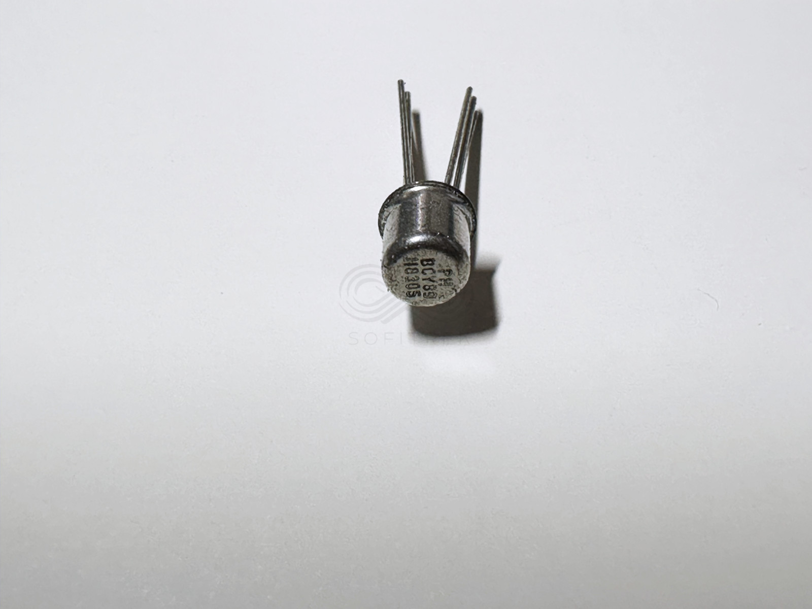 1X BCY89 PHILIPS Dual NPN Transistors 40V 30mA 150mW TO-71 Metal Can