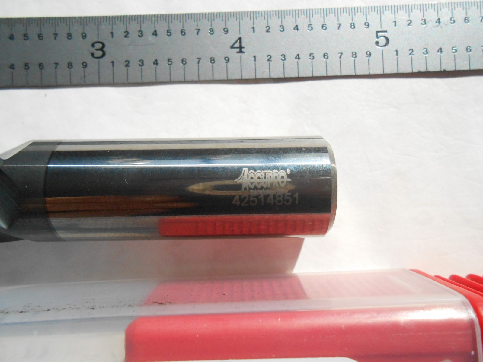 NEW ACCUPRO USA 5/8″ D. X 1-5/8″ LOC X 3-1/2″ L X .120″CR CC 5FL CARBIDE ENDMILL