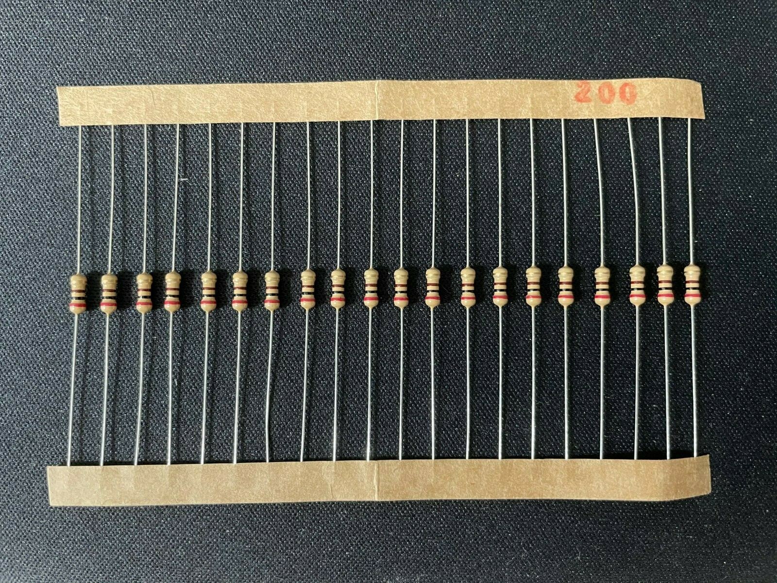 1/4W 5% Carbon Film Resistors Choose From 53 Values 10pcs Kits Ship from US
