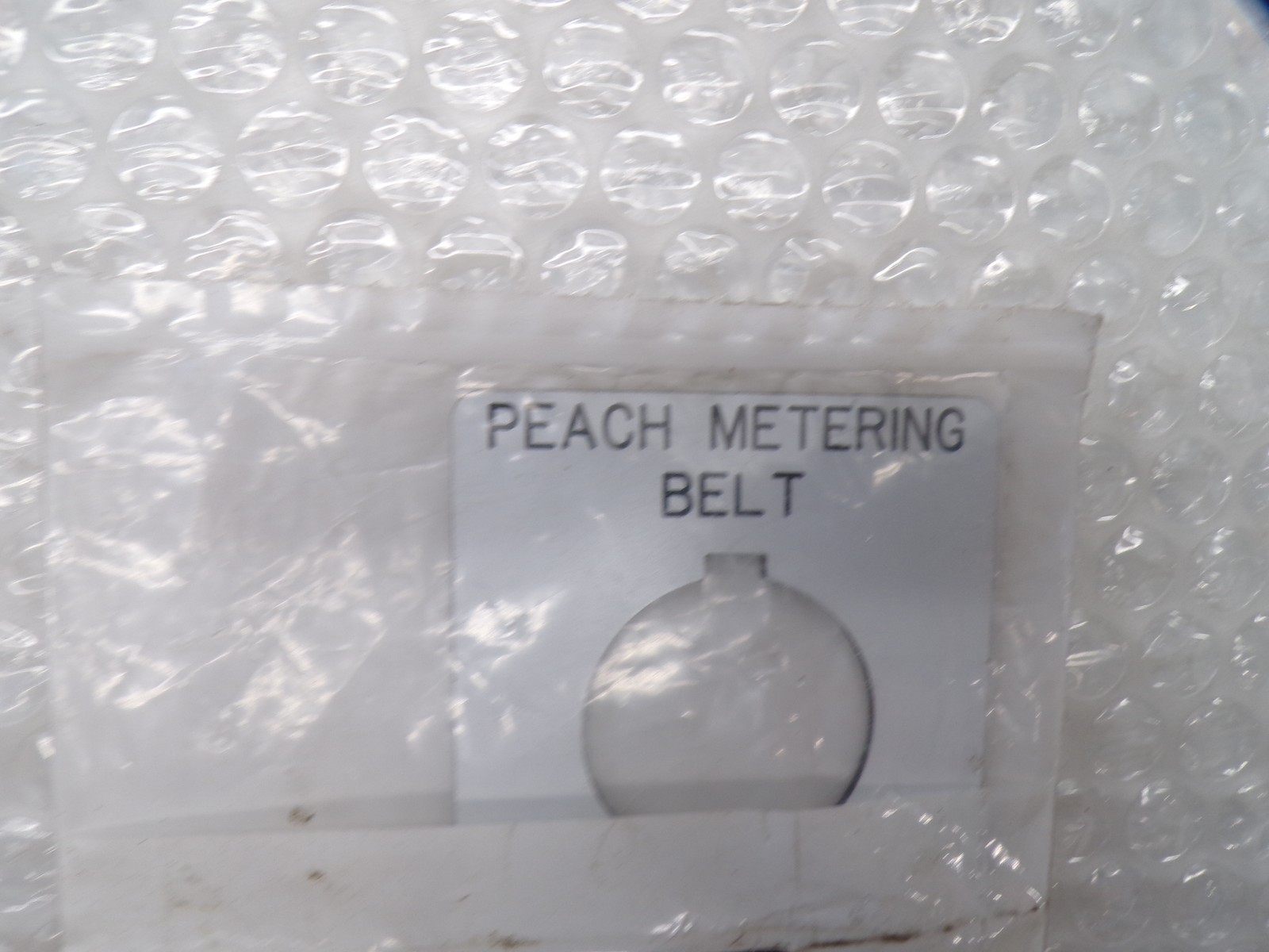 SQUARE D 9001KN199WP SER.A LEGEND PLATE PEACH METERING BELT NSMP